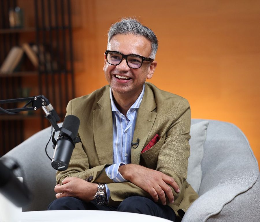 Dr Omi Narayan, pediatric pulmonologist, during a podcast interview on children's respiratory health